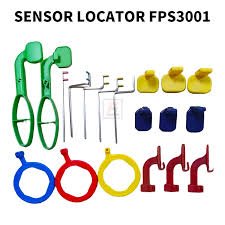 Complete 19-piece dental x-ray retainer set