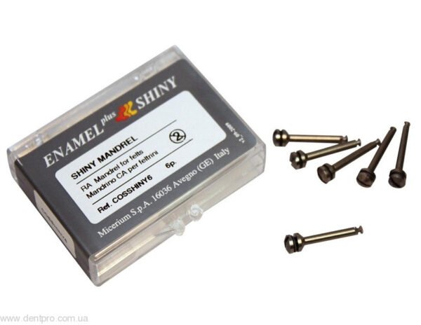 6 x Shiny Mandrel for Shiny F Felt Wheels