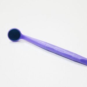 5 pieces of high-definition dental mirrors, purple color, size 2