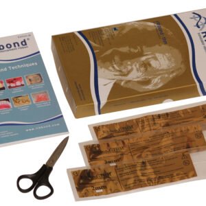 Set of 3 Rebond Reinforcement Strips 2, 3, 4 mm with Scissors