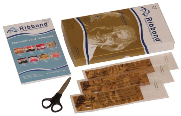 Set of 3 Rebond Reinforcement Strips 2, 3, 4 mm with Scissors